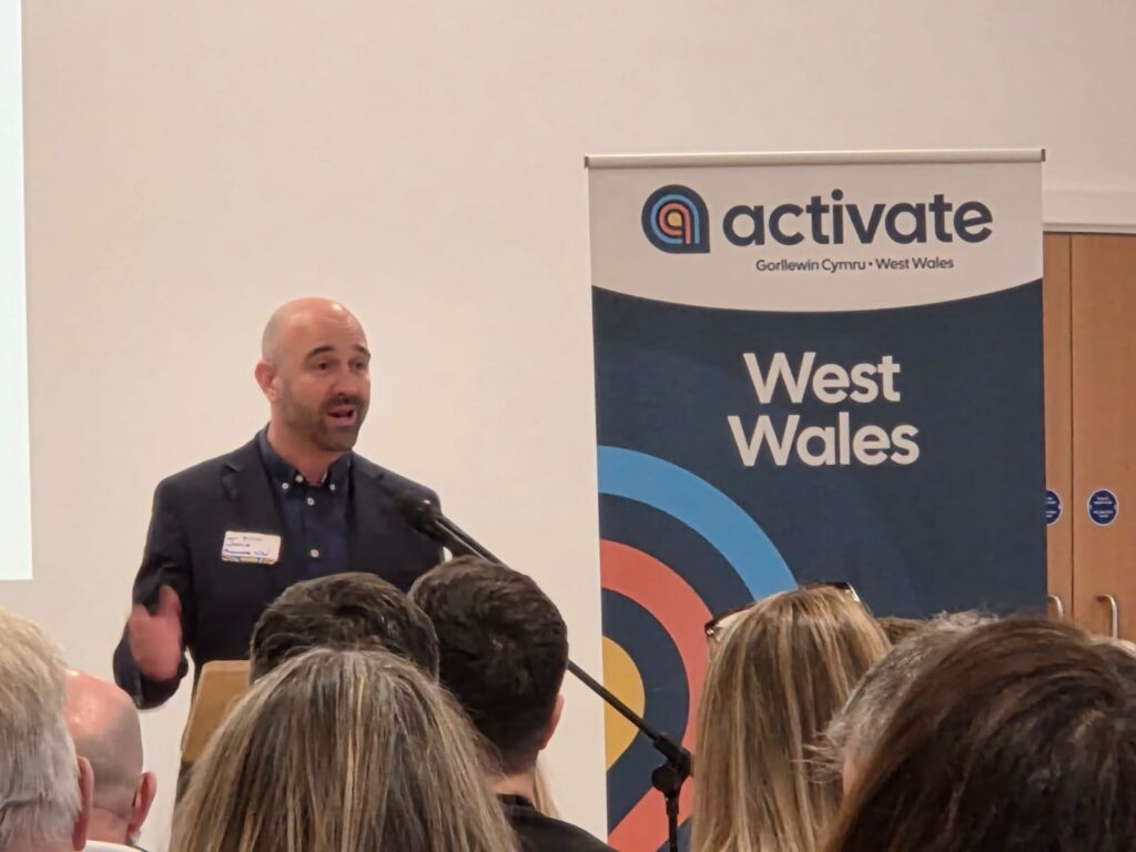 Jamie Rewbridge at Activate Launch