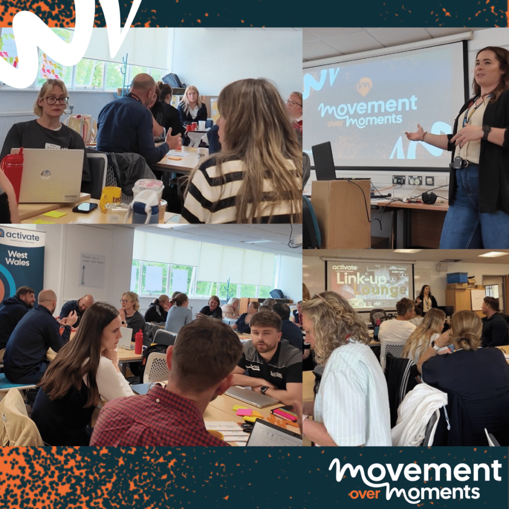 Collage of photos from Movement over moments